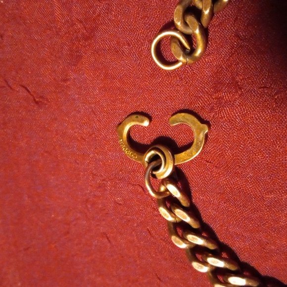 7" solid copper curblink chain bracelet - Picture 2 of 3